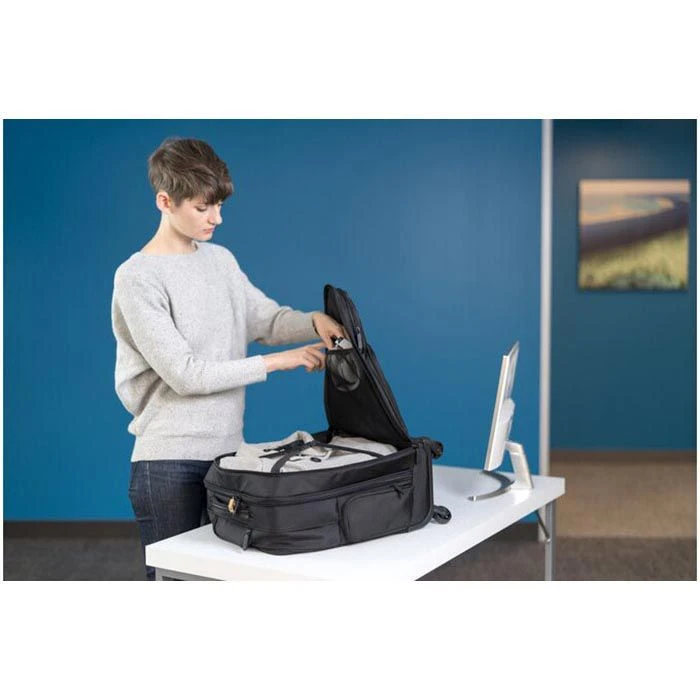 Kensington Business-Trolley Contour 2.0 17 Pro Overnight, K60384WW, Polyester, Mit Laptopfach, Schwarz, 23L 10 Kensington Business-Trolley Contour 2.0 17 Pro Overnight, K60384WW, Polyester, Mit Laptopfach, Schwarz, 23L – Bild 8