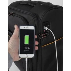 Exacompta Business-Trolley Exactive, 18834E, Polyester, Mit Laptopfach, Schwarz, 46L -Eastpak Shop 607f678cfaf3c42039d5dcb7cfa7bacc4a4d38ec business trolley exacompta exactive 18834e