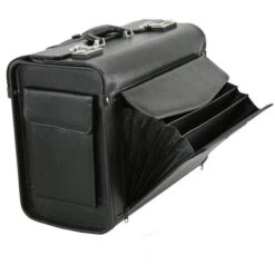 Dermata Pilotenkoffer 1340, Trolley, Echt Leder, Mit Laptopfach, Schwarz 12 Dermata Pilotenkoffer 1340, Trolley, Echt Leder, Mit Laptopfach, Schwarz -Eastpak Shop 65c5bda9ade028bc09e54976de4a3ae9ac1c128a pilotenkoffer dermata 1340 trolley