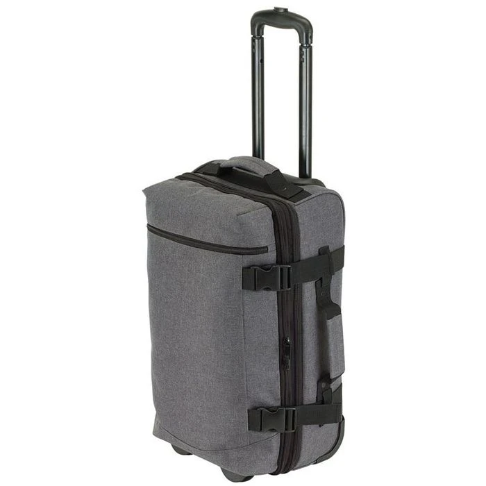 Böttcher-AG Reisetasche Visby, Mit Rollen, Polyester, Grau / Schwarz, 36 Liter, 55cm, Größe S 3 Böttcher-AG Reisetasche Visby, Mit Rollen, Polyester, Grau / Schwarz, 36 Liter, 55cm, Größe S