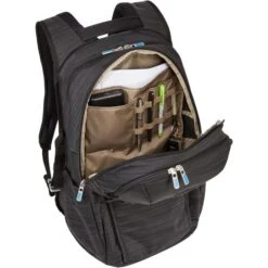 Thule Rucksack Construct, CONBP216, Schwarz, Laptopfach, Nylon, 28L, 49cm -Eastpak Shop 68c83aa46f0a7b02e3ffff7d0a1c7779edf03a86 rucksack thule construct conbp216