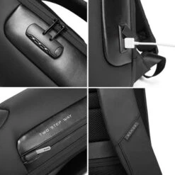 BANGE Laptop-Rucksack ULTRA, Schwarz, Bis 17 Zoll / 43,18 Cm, Nylon -Eastpak Shop 6b346c51dc049358a63b0d4c1692f93445143308 laptop rucksack bange ultra schwarz
