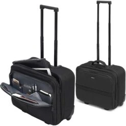 Dicota Business-Trolley Eco Multi Roller Select, Polyester, Mit Laptopfach, Schwarz, 22L -Eastpak Shop 6b804bb2200a068988beb7bcf57ab4abea3288f3 business trolley dicota eco multi roller scale
