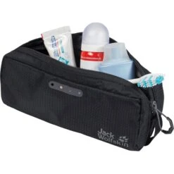 Alternative view of Jack Wolfskin Jack-Wolfskin Kulturbeutel Washbag Air, 8006882, 0,5 Liter, Breite 22cm, Polyamid, Schwarz