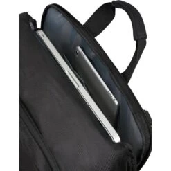 AmericanTourister Reisetasche Work-E 3-Way, Recyceltes PET, Schwarz, 27 Liter, 40,5cm, Größe S -Eastpak Shop 6cd29a95ae6e1fcc57389d90b66718f3bea5a197 reisetasche americantourister work e 3 way