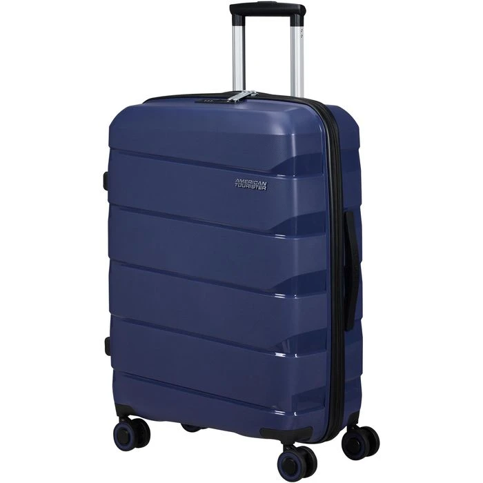 AmericanTourister Reisekoffer Air Move Spinner, Hartschale, 4 Rollen, Blau, 61L, 66cm, Größe L 3 AmericanTourister Reisekoffer Air Move Spinner, Hartschale, 4 Rollen, Blau, 61L, 66cm, Größe L