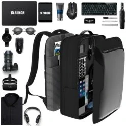 BANGE Laptop-Rucksack PRO-UX, Bis 17 Zoll / 43,18 Cm, Nylon -Eastpak Shop 709a5bbf230d0b12e4432a4034ee02f680a9fde3 laptop rucksack bange pro ux