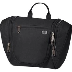 Jack Wolfskin Jack-Wolfskin Kulturbeutel Caddie, 8006841-6000, 5 Liter, Breite 26cm, Polyester, Schwarz