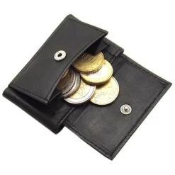 MJ-Design-Germany Geldbörse Minibörse, Echt Leder, Münzfach, Druckknopf, Schwarz -Eastpak Shop 72a3c851ba38798012cae6377414e4d060d011f5 geldboerse mj design germany miniboerse echt leder