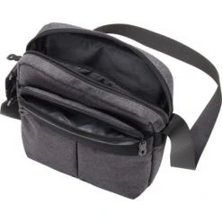 Alternative view of LightPak Umhängetasche Epsilon 46164, Polyester, 21 X 29 X 5cm, Grau