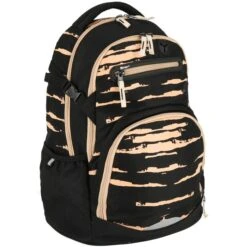 Spirit Schulrucksack Stinger 32, TTS 409121, Unisex, Schwarz / Beige