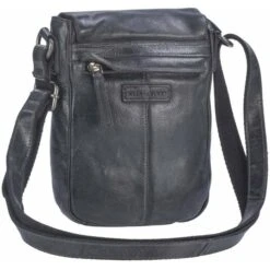 Greenburry Umhängetasche Vintage Washed Revolver S, 2918-20, Echt Leder, 20 X 23 X 7cm, Dunkelgrau -Eastpak Shop 7e27b6cc52014a139d1a5d1d0cd733df8a953191 umhaengetasche greenburry vintage washed revolver s