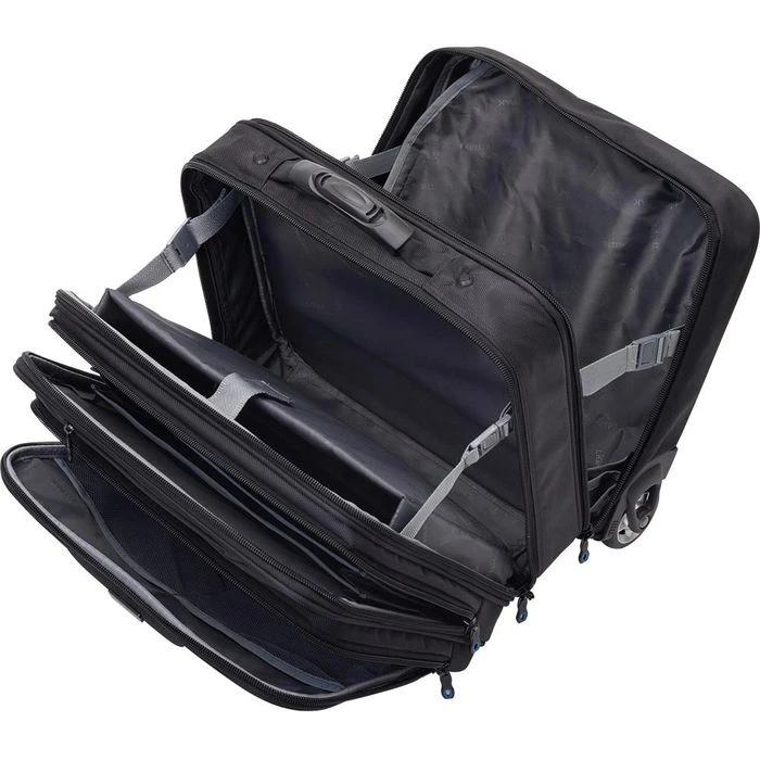 LightPak Business-Trolley Executive Line Bravo 2, Nylon, Mit Laptopfach, Schwarz 4 LightPak Business-Trolley Executive Line Bravo 2, Nylon, Mit Laptopfach, Schwarz – Bild 2