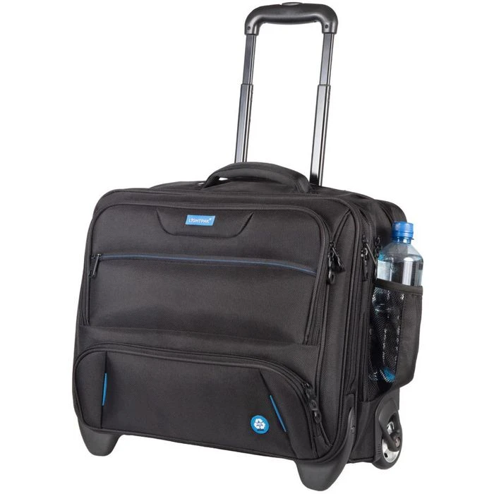 LightPak Business-Trolley RPET 46215, Polyester, Mit Laptopfach, Schwarz, 30L 3 LightPak Business-Trolley RPET 46215, Polyester, Mit Laptopfach, Schwarz, 30L