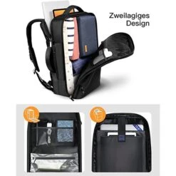 Inateck Laptop-Rucksack BP03001, Bis 17 Zoll / 43,18 Cm, Kunstfaser -Eastpak Shop 81992ddff58a9cfd5873b4e314bbc8a26e3ec60e laptop rucksack inateck bp03001