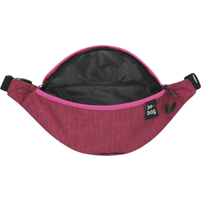 Herlitz Gürteltasche Be.agile Geo Lines Berry, Damen, Rot / Pink, 2,5L, Breite 34cm, Polyester 4 Herlitz Gürteltasche Be.agile Geo Lines Berry, Damen, Rot / Pink, 2,5L, Breite 34cm, Polyester – Bild 2