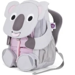 Affenzahn Kinderrucksack Koala, Großer Freund, Grau, 3-5 Jahre, 8 Liter, 420g