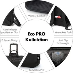 Dicota Laptoptasche Eco Multi Pro, D30850-RPET, Bis 15,6 Zoll / 39,6 Cm Laptops, Recyceltes PET -Eastpak Shop 858de55828e896982cf354bfe6f58eeec51ece24 laptoptasche dicota eco multi pro d30850 rpet