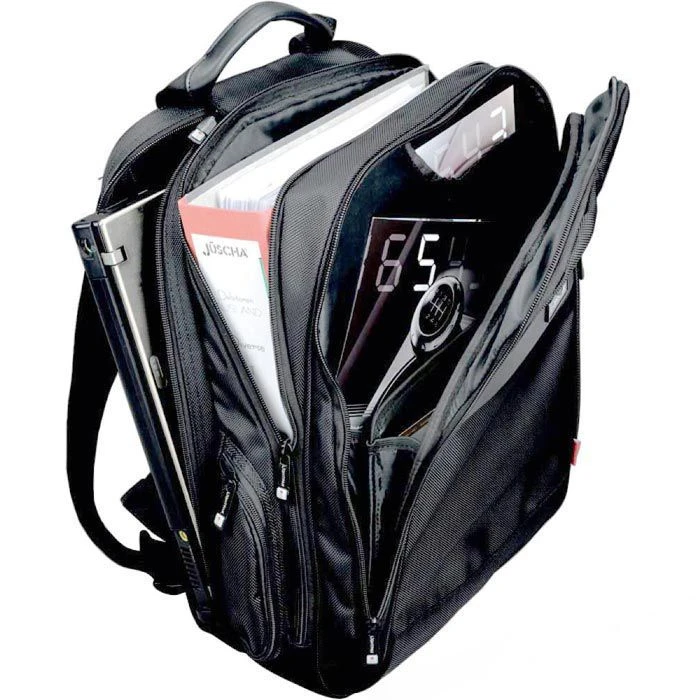LightPak Laptop-Rucksack Executive Line, Echo 1, 46103, Bis 17 Zoll / 43,18 Cm, Nylon 4 LightPak Laptop-Rucksack Executive Line, Echo 1, 46103, Bis 17 Zoll / 43,18 Cm, Nylon – Bild 2