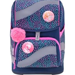 Belmil Schulranzen Smarty Amazing Polka Dot 2, 405-51/AG/S, Für Mädchen, Blau / Rosa, 5-tlg. Set -Eastpak Shop 89d438fe330f3773c4fd9a48c046388e83bacdc5 schulranzen belmil smarty amazing polka dot 2
