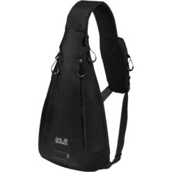 Jack Wolfskin Jack-Wolfskin Umhängetasche Delta Bag Air, 2008652, Polyamid, 24 X 45 X 10cm, Schwarz