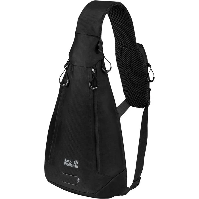 Jack Wolfskin Jack-Wolfskin Umhängetasche Delta Bag Air, 2008652, Polyamid, 24 X 45 X 10cm, Schwarz 3 Jack Wolfskin Jack-Wolfskin Umhängetasche Delta Bag Air, 2008652, Polyamid, 24 X 45 X 10cm, Schwarz
