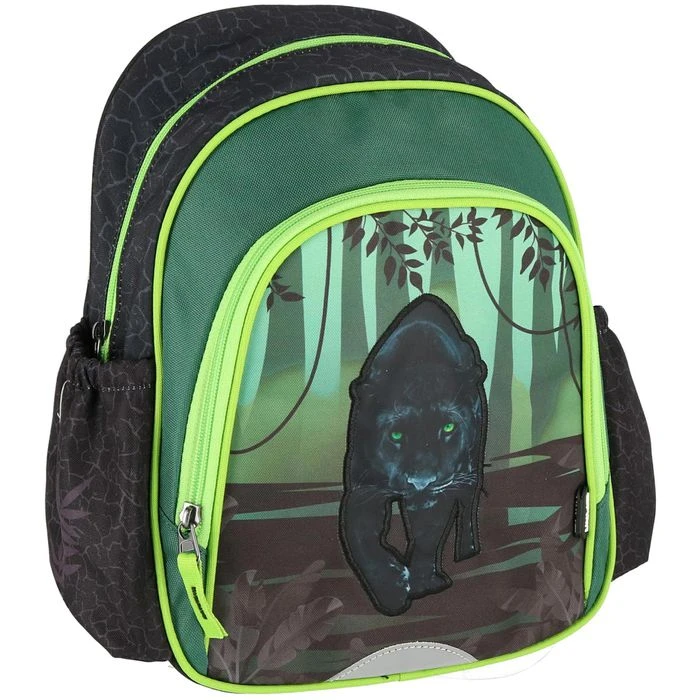 Spirit Kinderrucksack Uno Panther TTS 403622, Schwarz / Grün, 3-6 Jahre, 10 Liter, 270g 3 Spirit Kinderrucksack Uno Panther TTS 403622, Schwarz / Grün, 3-6 Jahre, 10 Liter, 270g