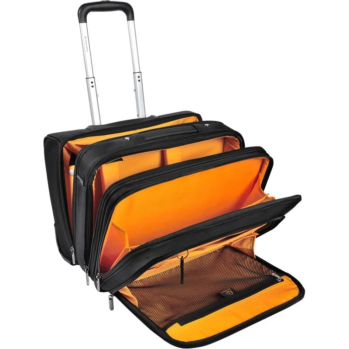 Exacompta Business-Trolley Exactive Exatrolley, 18534E, Polyester, Mit Laptopfach, Schwarz, 45L 4 Exacompta Business-Trolley Exactive Exatrolley, 18534E, Polyester, Mit Laptopfach, Schwarz, 45L – Bild 2