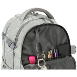 Spirit Schulrucksack Vinero 24, TTS 409117, Unisex, Grau / Weiß -Eastpak Shop 8cbd342308867a38b065097e62d74c5d097d37ac schulrucksack spirit vinero 24 tts 409117