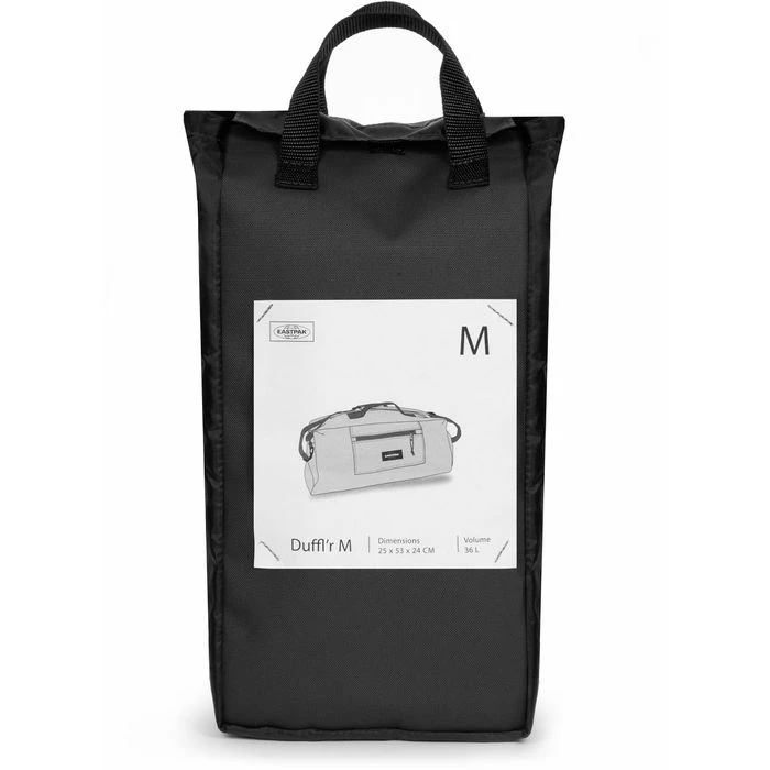 Eastpak Reisetasche Duffl'R M, Polyester, Schwarz, 36 Liter, 53cm, Größe S 9 Eastpak Reisetasche Duffl'R M, Polyester, Schwarz, 36 Liter, 53cm, Größe S – Bild 7