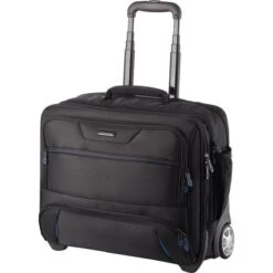 LightPak Business-Trolley Sky 46115, Nylon, Mit Laptopfach, Schwarz