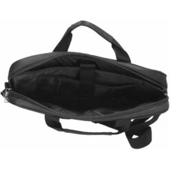 Alternative view of D&N Aktentasche 5616 Basic Line Schwarz, Mit Reißverschluss, Laptopfach, Polyester
