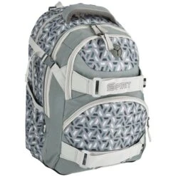 Spirit Schulrucksack Vinero 20, TTS 403457, Unisex, Grau