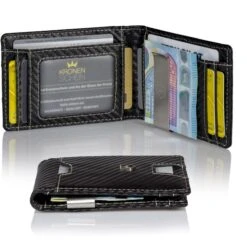 Kronenschein Geldbörse GKM-02C, Kunstleder, Carbon, Slim Wallet Herren RFID Schutz Kompaktes Münzfach 15 Kronenschein Geldbörse GKM-02C, Kunstleder, Carbon, Slim Wallet Herren RFID Schutz Kompaktes Münzfach -Eastpak Shop 928d0fa0927178230e1eb5bd213a46a384ca9f99 geldboerse kronenschein gkm 02c kunstleder carbon