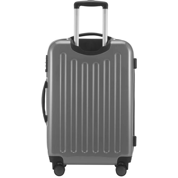 Hauptstadtkoffer Reisekoffer Alex 8278, Hartschale, Trolley 4 Rollen, Silber, 74 Liter, 65cm, Größe L 5 Hauptstadtkoffer Reisekoffer Alex 8278, Hartschale, Trolley 4 Rollen, Silber, 74 Liter, 65cm, Größe L – Bild 3