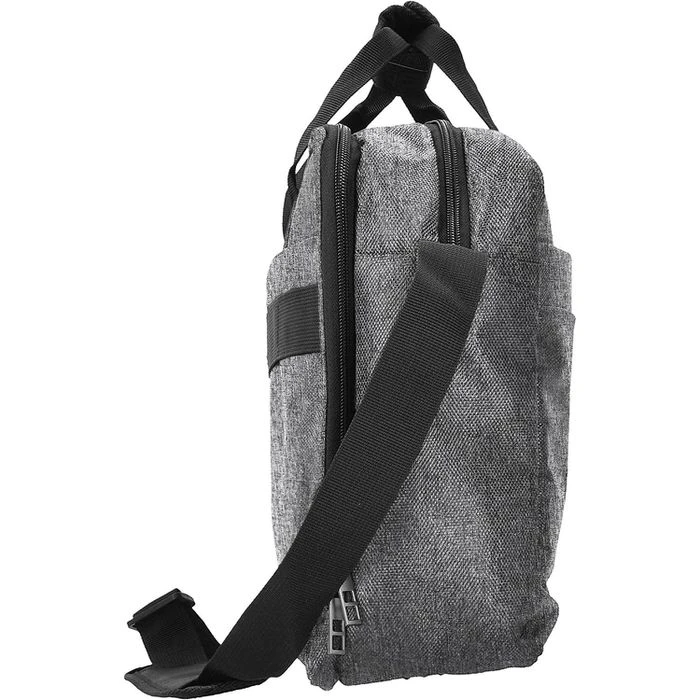 D&N Aktentasche 5617 Basic Line Grau, Mit Reißverschluss, Laptopfach, Polyester 5 D&N Aktentasche 5617 Basic Line Grau, Mit Reißverschluss, Laptopfach, Polyester – Bild 3