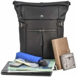 Greenburry Rucksack Madl Dasch Fanny, 5608-39, New Black, Laptopfach, Kunstleder, 21L, 43cm Damen -Eastpak Shop 94cfea60d61715d16f55572ea64be5c8ce06cfba rucksack greenburry madl dasch fanny 5608 39