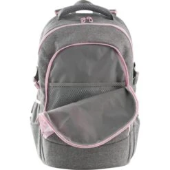 Alternative view of Eberhard Faber Eberhard-Faber Schulrucksack X-Style, 577626, Mädchen, Grau / Pastellrosa