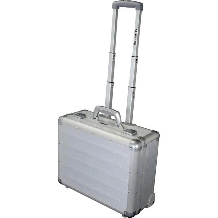 Alumaxx Business-Trolley Galaxy 45163, Aluminium, Mit Laptopfach, Silber 3 Alumaxx Business-Trolley Galaxy 45163, Aluminium, Mit Laptopfach, Silber