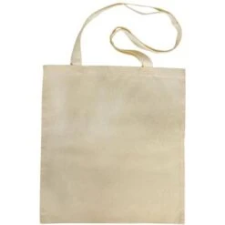 Rayher Stoffbeutel 38656508, Mit Henkel, Natur, Baumwolle, 42 X 38 Cm