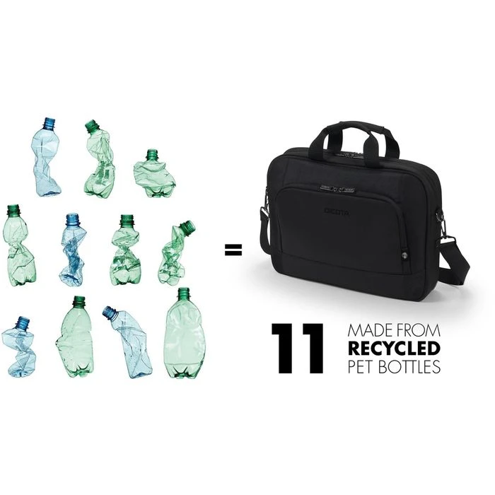 Dicota Laptoptasche Eco Top Traveller Base, D31671-RPET, Bis 17,3 Zoll / 43,9 Cm Laptops, Recyceltes PET 9 Dicota Laptoptasche Eco Top Traveller Base, D31671-RPET, Bis 17,3 Zoll / 43,9 Cm Laptops, Recyceltes PET – Bild 7
