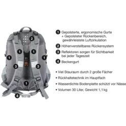 Eberhard Faber Eberhard-Faber Schulrucksack X-Style, 577626, Mädchen, Grau / Pastellrosa -Eastpak Shop 9db00dc283f2b012edc1b0a6ba4e0c2c5898dd94 schulrucksack eberhard faber x style 577626