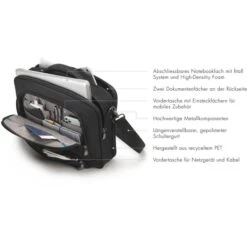 Dicota Laptoptasche Eco Multi Pro, D30850-RPET, Bis 15,6 Zoll / 39,6 Cm Laptops, Recyceltes PET -Eastpak Shop 9e460810ec1066d4b5b3efe0fb72b2c21b81963a laptoptasche dicota eco multi pro d30850 rpet