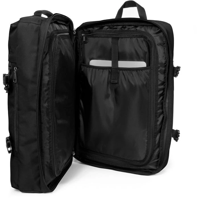 Eastpak Rucksack Travelpack Black EK0A5BBR0081, Schwarz, Laptopfach, Polyamid, 42L, 51cm 4 Eastpak Rucksack Travelpack Black EK0A5BBR0081, Schwarz, Laptopfach, Polyamid, 42L, 51cm – Bild 2