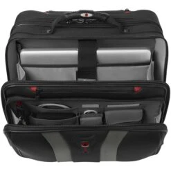 Wenger Business-Trolley Granada, 600659, Polyester, Mit Laptopfach, Schwarz -Eastpak Shop 9f29ad949e7d361452da93dbaea4d57b89761a42 business trolley wenger granada 600659