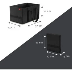 Achilles Einkaufskorb Smart-Box, Faltbar, Schwarz, 37 X 23 X 21cm 9 Achilles Einkaufskorb Smart-Box, Faltbar, Schwarz, 37 X 23 X 21cm -Eastpak Shop 9f9b40f4766926b2cec188047b165c9fc4055b58 einkaufskorb achilles smart box