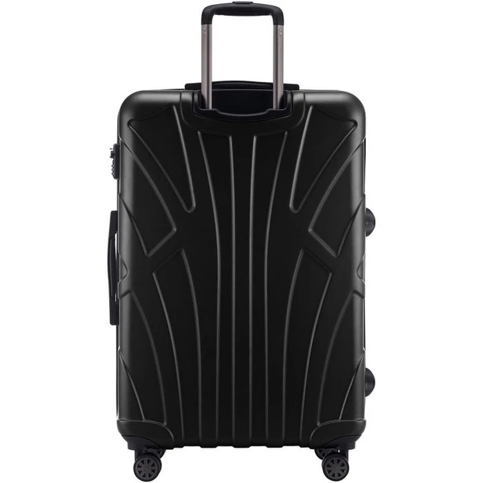 Suitline Reisekoffer Hartschale, Trolley, 4 Rollen, Schwarz, 110L, 76cm, Größe XL 6 Suitline Reisekoffer Hartschale, Trolley, 4 Rollen, Schwarz, 110L, 76cm, Größe XL – Bild 4