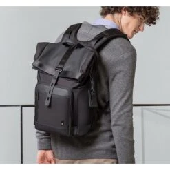 BANGE Laptop-Rucksack ACTIVE-X, Roll-Top, Bis 17 Zoll / 43,18 Cm, Nylon -Eastpak Shop a3e7b9418bbe3ec4ecd7c4b6d7591c2dcdfcd81e laptop rucksack bange active x roll top