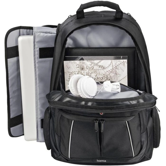 Hama Laptop-Rucksack Vienna, 216488, Bis 17,3 Zoll / 43,94 Cm, Polyester 4 Hama Laptop-Rucksack Vienna, 216488, Bis 17,3 Zoll / 43,94 Cm, Polyester – Bild 2