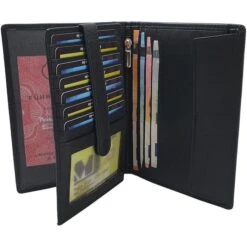 MJ-Design-Germany Geldbörse Echt Leder, Herren, Münzfach, Druckknopf, Schwarz -Eastpak Shop a55f0fbb4437889a2aa9eee16a86cd17f3ba45cd geldboerse mj design germany echt leder